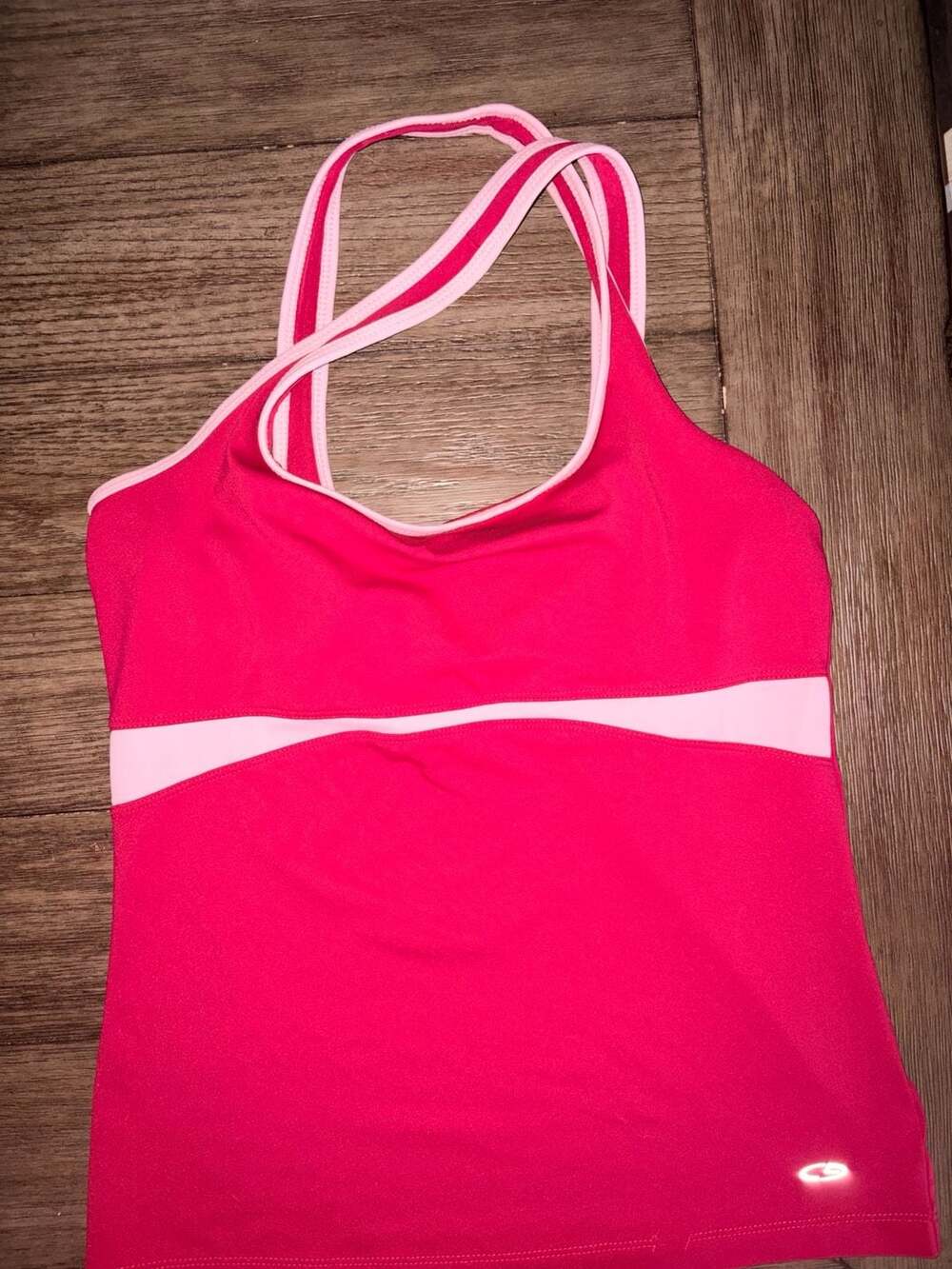 C9 by Champion Women's Pink Racerback Athletic Tank Top Size M